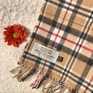 NWOT🇮🇪Aran Sweater Market Scarf Made in Ireland
